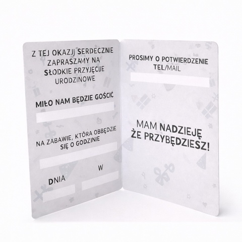 ZAPROSZENIA NA URODZINY DINOZAURY 5szt. ZAPROSZENIA DLA DZIECI