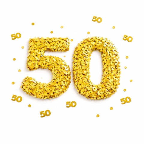 KONFETTI FOLIOWE 50 15g KONFETTI NA STÓŁ DO BALONÓW