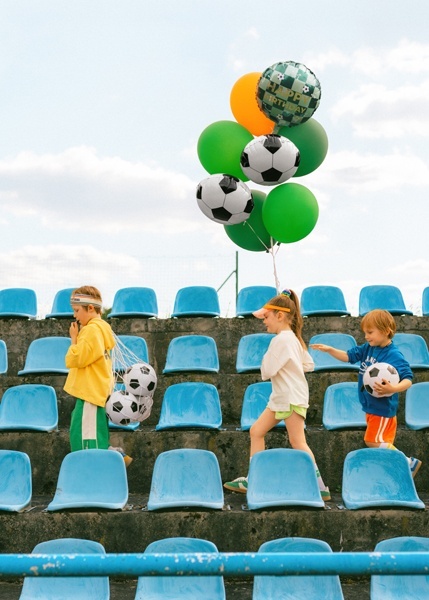 BALON FOLIOWY PIŁKA NOŻNA 45cm BALON FOOTBALL