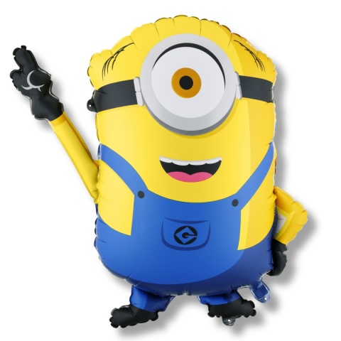 BALON FOLIOWY MINIONEK MEL 89cm BALON MINIONKI