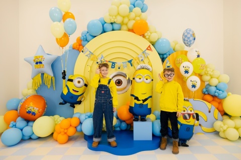 BALON FOLIOWY MINIONEK MEL 89cm BALON MINIONKI