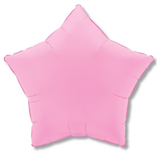 BALON GWIAZDKA SAKURA PINK 46cm BALON RÓŻOWA GWIAZDKA DELIKATNY MAT