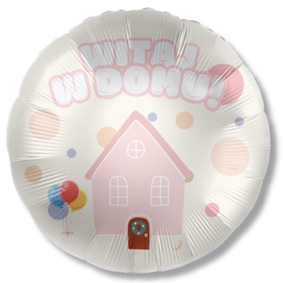BALON WITAJ W DOMU 43cm BALON NA POWITANIE