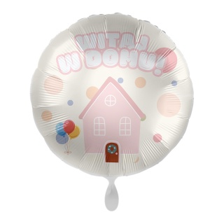 BALON WITAJ W DOMU 43cm BALON NA POWITANIE