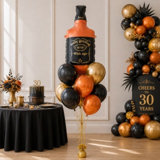 BALON URODZINOWY BUTLEKA WHISKY 95cm BALON DLA MĘŻCZYZNY