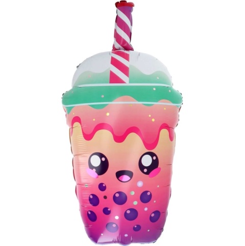 BALON FOLIOWY BUBBLE TEA 76cm BALON SUMMER PARTY
