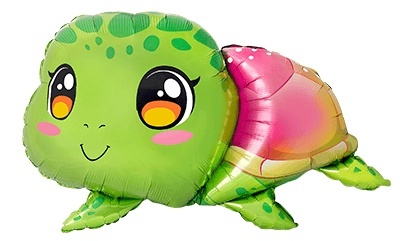 BALON FOLIOWY ŻÓŁW 94cm BALON KOLOROWY ŻÓŁWIK