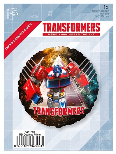 BALON FOLIOWY TRANSFORMERS OPTIMUS 45cm OPTIMUS PRIME