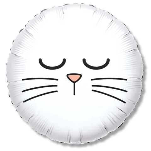 BALON FOLIOWY BIAŁY KRÓLICZEK 43cm BALON KRÓLIK BUNNY