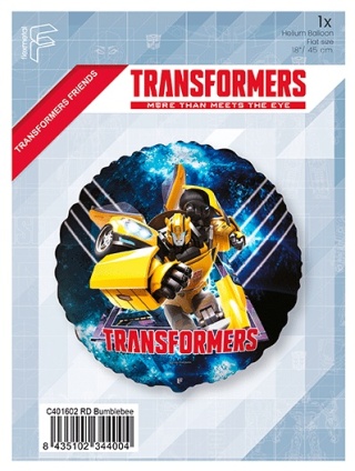 BALON FOLIOWY TRANSFORMERS 45cm BUMBLEBEE