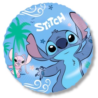 BALON FOLIOWY STITCH & ANGEL 46cm BALON STITCH I ANGEL DISNEY