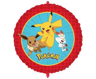 BALON FOLIOWY POKEMON 46cm BALON POKEMON PIKACHU