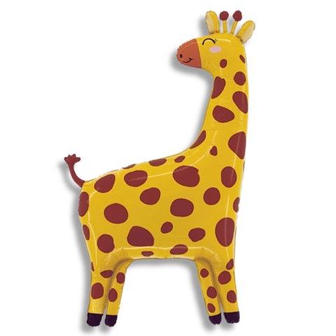 BALON FOLIOWY ŻYRAFA 112cm BALON SAFARI ŻYRAFA