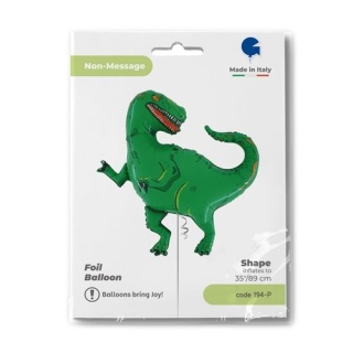 BALON FOLIOWY TYRANOZAUR 101cm BALON DINOZAUR T-REX
