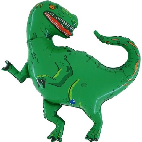 BALON FOLIOWY TYRANOZAUR 101cm BALON DINOZAUR T-REX