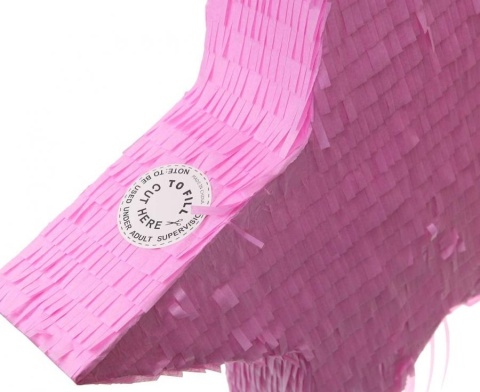 PINIATA URODZINOWA RÓŻOWA GWIAZDKA 45cm