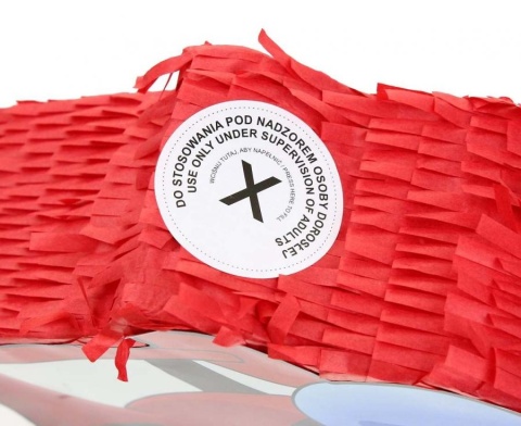 PINIATA URODZINOWA WYŚCIGÓWKA 50cm