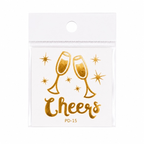 ZMYWALNE TATUAŻE CHEERS 1szt. TATUAŻ NA WIECZÓR PANIEŃSKI