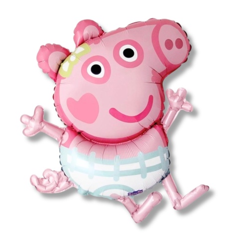 BALON FOLIOWY EVIE 85cm ŚWINKA PEPPA BALON