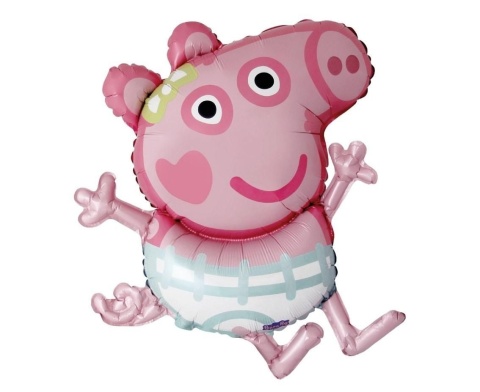 BALON FOLIOWY EVIE 85cm ŚWINKA PEPPA BALON