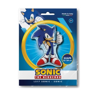 BALON FOLIOWY JEŻ SONIC 77cm BALON METALIZOWANY