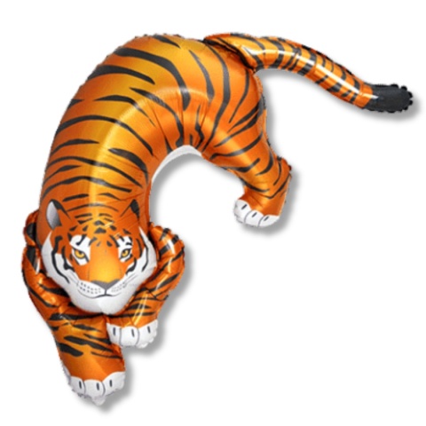 BALON FOLIOWY TYGRYS 108cm ANIMAL PARTY TIGER