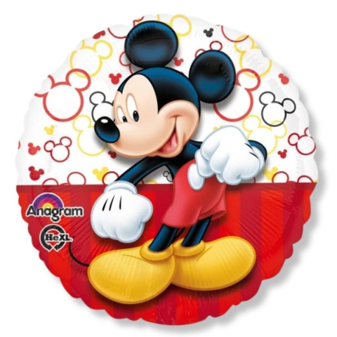 BALON FOLIOWY MYSZKA MICKEY 43cm BALON MICKEY MOUSE