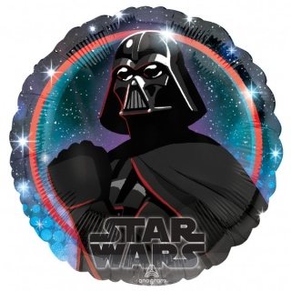 BALON FOLIOWY DARTH VADER 43cm BALON GWIEZDNE WOJNY
