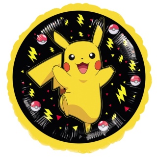BALON FOLIOWY PIKACHU 43cm BALON POKEMON PIKACHU