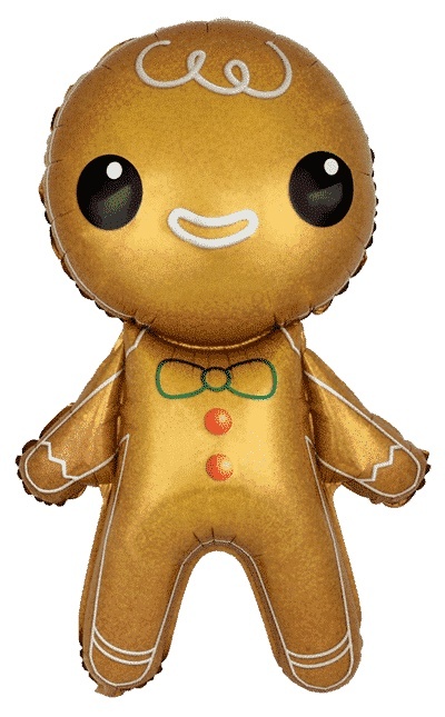 BALON FOLIOWY PIERNIKOWY LUDZIK 100cm BALON GINGERBREAD MAN