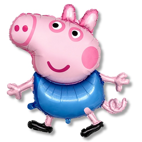 BALON FOLIOWY GEORGE 87cm ŚWINKA PEPPA BALON