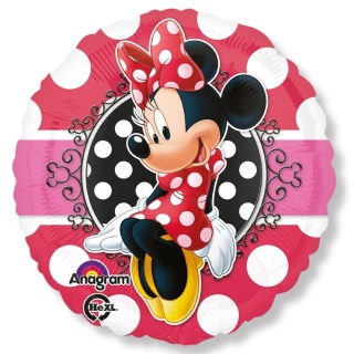 BALON FOLIOWY MYSZKA MINNIE 43cm BALON MINNIE MOUSE