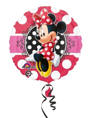 BALON FOLIOWY MYSZKA MINNIE 43cm BALON MINNIE MOUSE