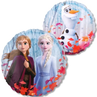 BALON FOLIOWY ANNA I ELSA 43cm BALON KRAINA LODU