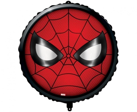 BALON FOLIOWY SPIDER-MAN TWARZ 46cm BALON SPIDER-MAN