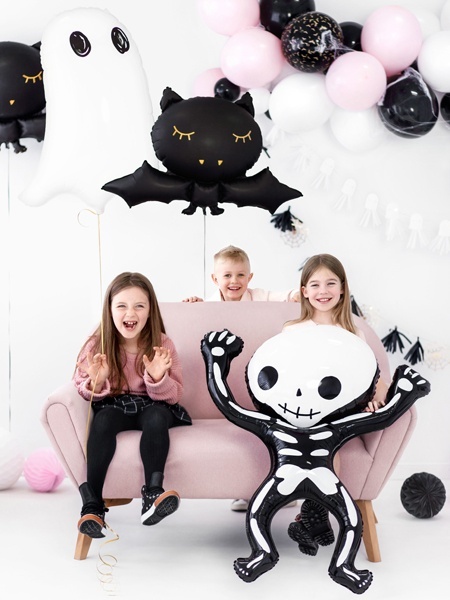 BALON FOLIOWY NIETOPERZ MAT 91cm BALON NA HALLOWEEN