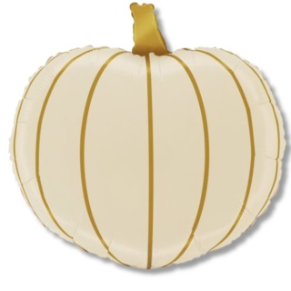 BALON FOLIOWY KREMOWA DYNIA 41cm BALON NA HALLOWEEN