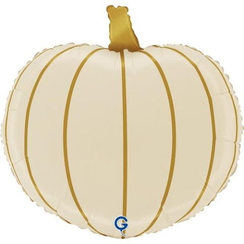 BALON FOLIOWY KREMOWA DYNIA 41cm BALON NA HALLOWEEN