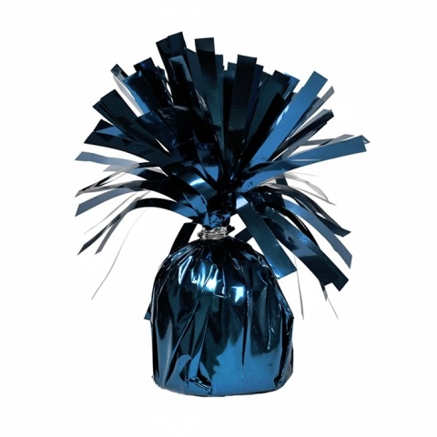 GRANATOWY NAVY CIĘŻAREK DO BALONÓW OBCIĄŻNIK FOLIOWY 1szt.