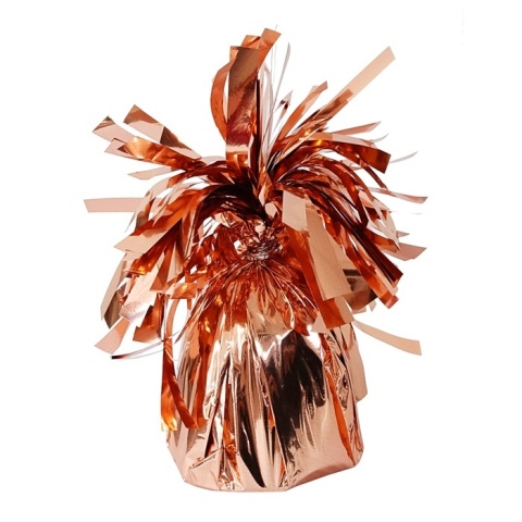 ROSE GOLD CIĘŻAREK DO BALONÓW OBCIĄŻNIK FOLIOWY 1szt.