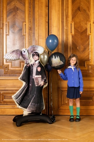 BALON FOLIOWY ZAMEK HOGWART 45cm BALON HARRY POTTER