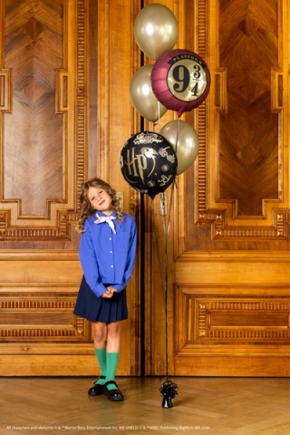 BALON FOLIOWY HARRY POTTER ZNAK 45cm BALON HARRY POTTER