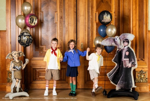 BALON FOLIOWY HARRY POTTER ZNAK 45cm BALON HARRY POTTER