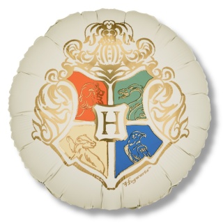 BALON FOLIOWY HERB HOGWARTU 45cm BALON HARRY POTTER