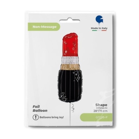 BALON FOLIOWY CZERWONA SZMINKA 71cm BALON LIPSTICK