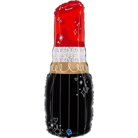 BALON FOLIOWY CZERWONA SZMINKA 71cm BALON LIPSTICK