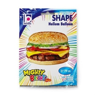 BALON FOLIOWY CHEESEBURGER 80cm BALON FAST FOOD