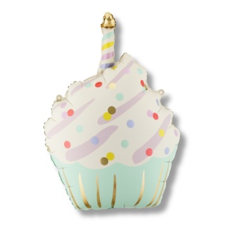 BALON FOLIOWY BABECZKA PASTELOWA 84cm BALON BABECZKA
