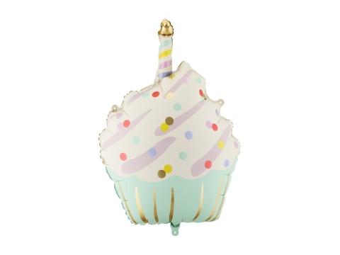 BALON FOLIOWY BABECZKA PASTELOWA 84cm BALON BABECZKA