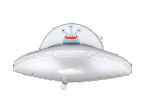 BALON FOLIOWY UFO KOSMITA 89cm BALON STATEK KOSMICZNY